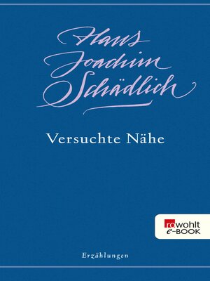 cover image of Versuchte Nähe